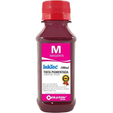 Imagem de Tinta Inktec Magenta Pigmentada para Impressora Epson (100ml)