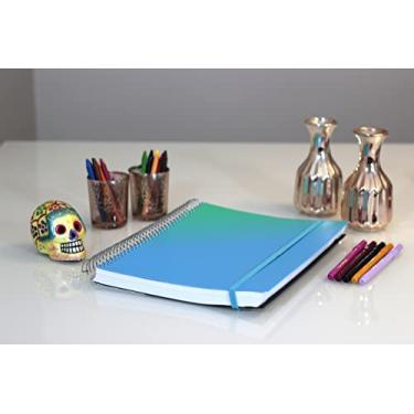 Imagem de Confetti - Caderno Universitário Splash 10x1 160 Folhas Pautado Capa Azul