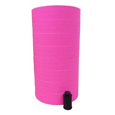 Imagem de Etiquetas rosa para pistola de preço Monarch 1131 - 8 rolos