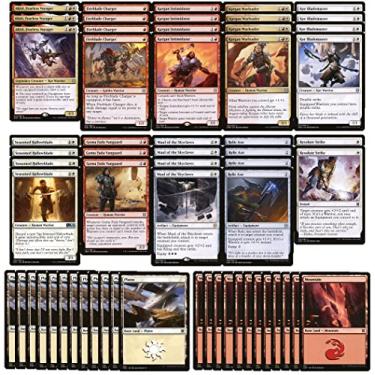 Imagem de MTG Decks & More Elite Boros Warrior - Vermelho Branco - Muito Poderoso - Moderno Legal - Personalizado - Magic The Gathering - - 60 cartas!