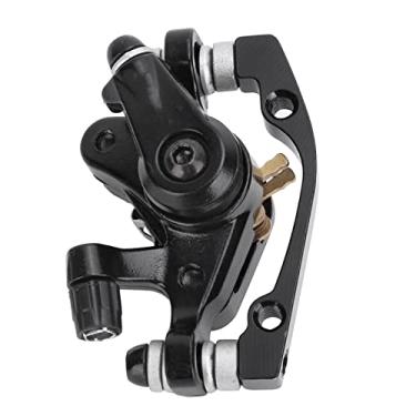 Imagem de Freio de paquímetro conveniente e prático fácil de instalar, pinça de metal resistente ao desgaste freio traseiro dianteiro para bicicleta elétrica (freio a disco dianteiro (F160 R140))