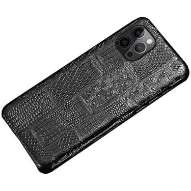 Imagem de COOVS Capa de telefone de couro resistente a arranhões, capa padrão Mahjong para Apple iPhone 11 Pro (2019) 5,8 polegadas [Proteção de tela e câmera] (Cor: Preto)