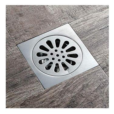 Imagem de Ralo de piso à prova de odores e à prova de insetos Cozinha Banheiro Máquina de lavar roupa Chuveiro Grande deslocamento Ralo de piso Universal