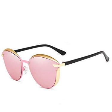 Imagem de Óculos de Sol Feminino Redondo Cat Eyes Lentes Gradiente Polarizadas Design Elegante Banned 1976 (C3)