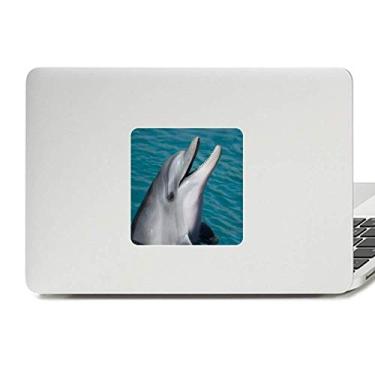 Imagem de Adesivo de vinil com imagem natureza de golfinho água oceânica para laptop decoração PC