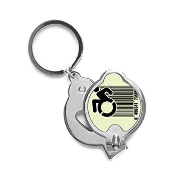 Imagem de Cortador de unhas em aço inoxidável para cadeira de rodas, Sick Escape Speed