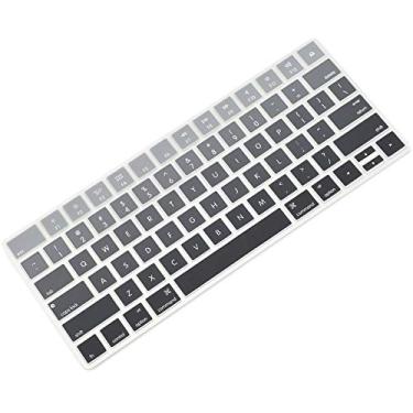 Imagem de Teclado Allinside para teclado Apple Magic, 03 Ombre Gray, Magic Keyboard without Numeric Keypad