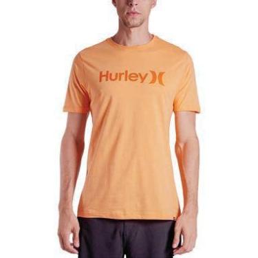 Imagem de Camiseta Hurley Hyts010523 O&O Solid - Laranja