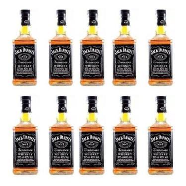 Imagem de Kit Whisky Jack Daniel's Combo Padrinhos 10 Garrafas 375ml