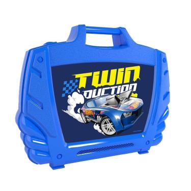 Imagem de Hot Wheels Maleta Porta Carrinhos Azul - Fun Divirta-se