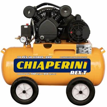 Imagem de Compressor de Ar Rex.T - 50 Litros - 2HP - 127/220V - IP21 - Chiaperini