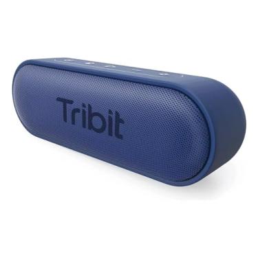 Imagem de Caixa de som Tribit XSound Go com som alto de 16W e baixo mais profundo, 24H Playtime, IPX7 impermeável, Bluetooth 5.0 TWS (Azul)