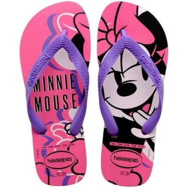 Imagem de Chinelo Havaianas Unissex Top Disney Minnie  Mickey Original