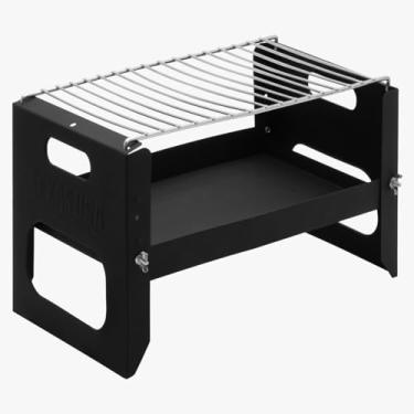 Imagem de Churrasqueira Portátil Bancada Camping USA Texas Compact Grill + Grelha Removível