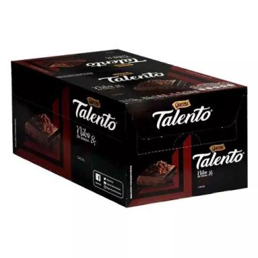 Imagem de Chocolate Talento Dark Nibs De Cacau 75G - Garoto