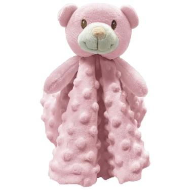 Imagem de Naninha Laço Bebê Minha Primeira Naninha (Urso Rosa)