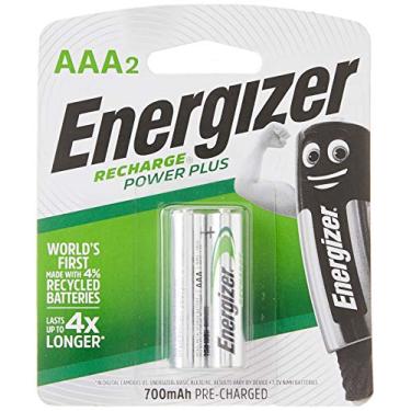 Imagem de Pilha Recarregável AAA 700mAh Energizer NiMH - Cartela com 2 Pilhas