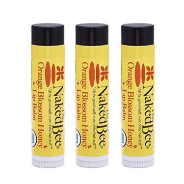 Imagem de The Naked Bee Organic Orange Blossom Honey Lip Balms - 3 Pack