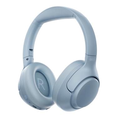Imagem de Fone de Ouvido Bluetooth QCY H3 ANC, Cancelamento de Ruído Ativo Headphone Bluetooth 5.4 Headset com Microfone, Certificação Hi-Res Audio, Conexão Multipontos, 70 horas reprodução (Azul Acinzentado)