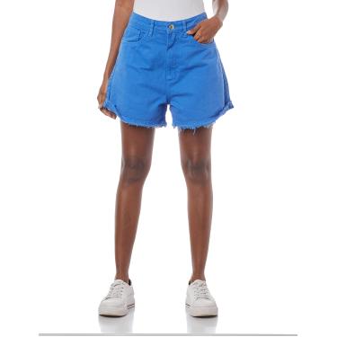 Imagem de short sarja mom super high, Lança Perfume, lp1308 azul profundo, 38