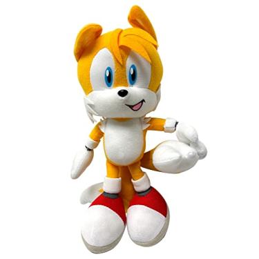 Imagem de Great Eastern Entertainment Sonic The Hedgehog - Tails (Holding Tail) Plush 9" H
