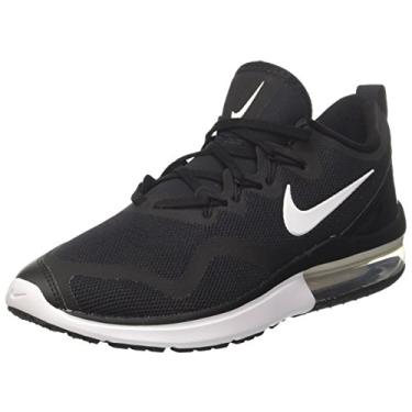 Imagem de NIKE Women's Air Max Fury Running Shoes (11, Black/White)