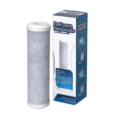 Imagem de Refil Elemento Carbon Block Filtro Purificador BBI Single 230 - PS230B