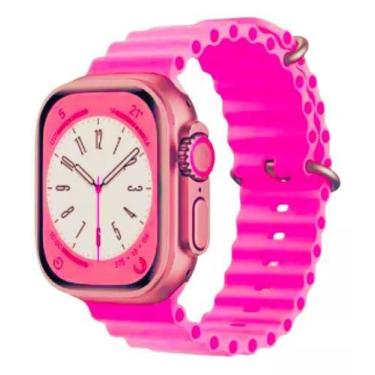 Imagem de Pulseira Oceano Para SmartWatch Ultra 49mm 45mm 44mm 42mm -Tamanho 21 