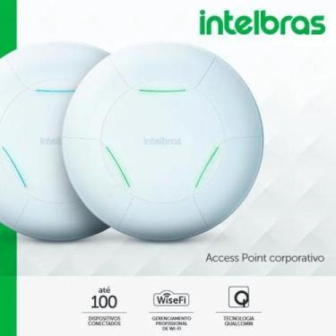 Imagem de Roteador Access Point Corporativo De Teto Com Gerenciamento Centraliza