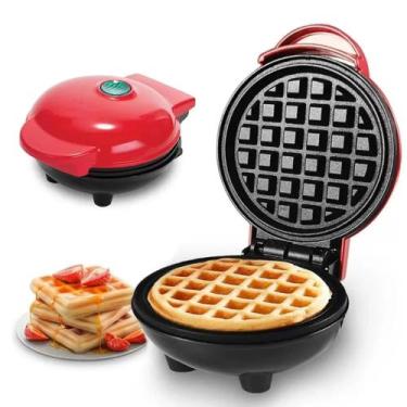 Imagem de Máquina De Waffles Portátil Elétrica Automática 110v - QG DOS PRODUTOS