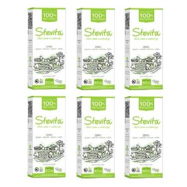 Imagem de Adoçante Líquido Stevita STEVIA NATURAL ZERO KCAL 60ml 6Uni - Steviafa