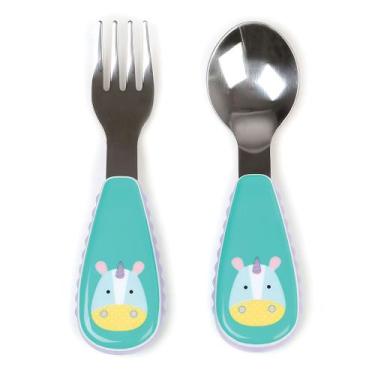 Imagem de Kit de Talheres Zoo Unicórnio Skip Hop, Talheres