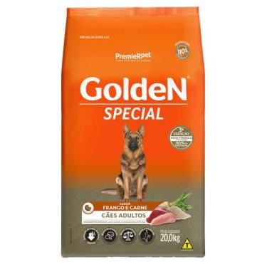 Imagem de GoldeN Special Cães Adultos Frango & Carne 20 kg - PREMIER