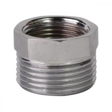 Imagem de Bucha Reducao Torneira Metais Rei Latao Cromada 1X 3/4 10238 - METAIS 