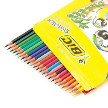 Imagem de Lápis De Cor Evolution Com 24 Cores - Bic