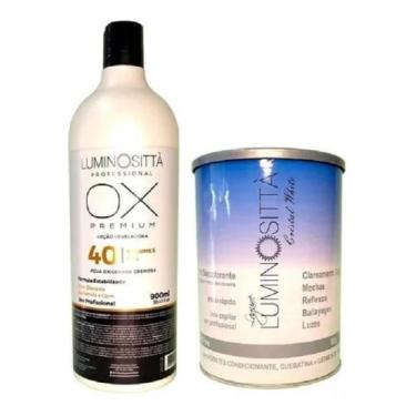 Imagem de Pó Descolorante Cristal White + Ox 40 Volumes Luminosittà - Luminosita