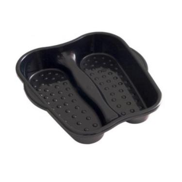 Imagem de Bacia De Pés Para Pedicure Com Bolinhas Massageadoras Preto - Atef