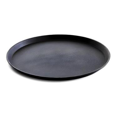 Imagem de Bandeja Plástica Antiderrapante 40cm De Garçon Lanchonete Restaurante 