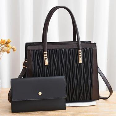Imagem de Bolsa Feminina Candy estruturada - Amorecas Fashion, Preto