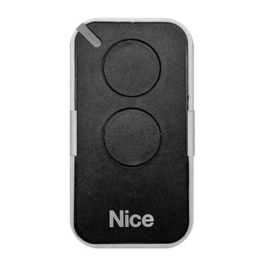 Imagem de Controle Remoto Era Inti Preto 433 MHz Nice Dois Botões - Nice / Linea