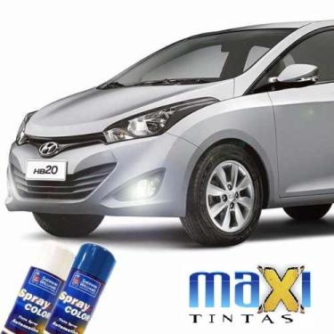 Imagem de Spray automotivo prata met r5s + spray verniz 300ml - Sherwin Williams