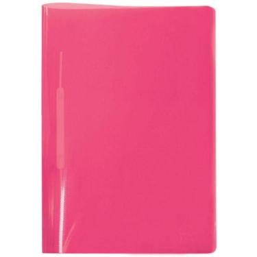 Imagem de Pasta Com Grampo Trilho Plástico Vermelho Dac