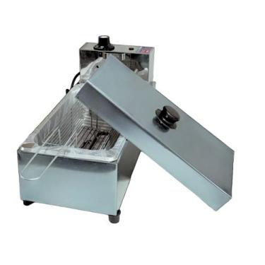 Imagem de Fritadeira Elétrica Industrial Econômica 3L com Tampa  - Casinha Indus