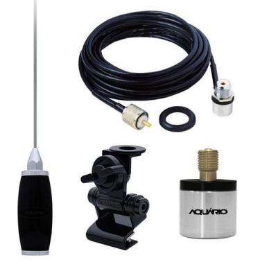 Imagem de Antena Móvel PX 1,40 Metros Mini Maria Mole Marinox B-2005p + Suporte 