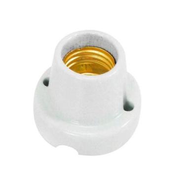 Imagem de Soquete Lâmpada Teto Fixo Porcelana Bocal E-27 - Foxlux