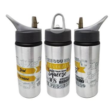 Imagem de Garrafinha Alumínio Carreira Profissão Advogado Advocacia - GMH Prod. 