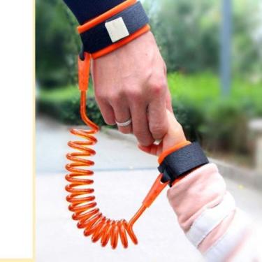 Imagem de Pulseira de segurança infantil - bazar do saara, Laranja