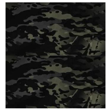Imagem de Mochila Militar Assault Oxford 900d  40 L - Sou Preço, Preto camuflado