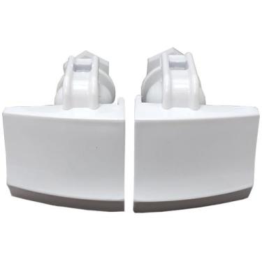 Imagem de Conjunto Torneiras Direita/Esquerda Brancas Colormaq Premium