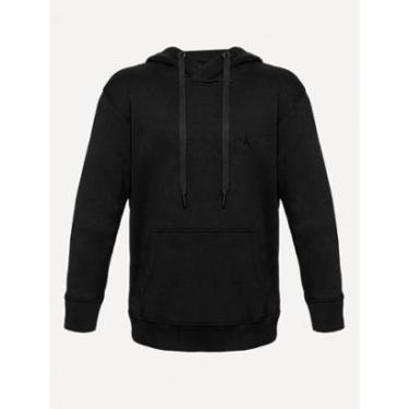 Imagem de Moletom Calvin Klein Jeans Masculino Hoodie CK Bordado Preto-Masculino